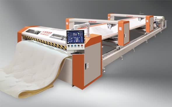 HY-DZ-2L2T<BR>Computerized Double-beam Double-head Single Needle Quilting Machine